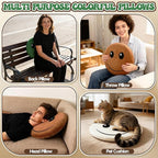 3PCS Floor Cushions for Classroom 16 Inch Smiley Face Floor Pillows Round Throw Pillows Face Emoticon Seat Cushion Cute Plush Pillow Chair Pads for Couch Bed Sofa Home Bedroom Dorm Decorations