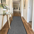 5ft Boho Kitchen Rugs and Mats Non Skid Washable, Braid Jute Kitchen Floor Runner Absorbent Kitchen Carpet Sink Rug