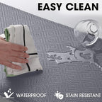 Mattitude Kitchen Mat Cushioned Anti-Fatigue Floor Mat Water Resistant Non-Slip Mats and Rugs Standing and Comfort Desk Mats for House Sink Office Laundry (Grey, 17.3"x28")