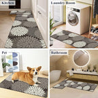 HEBE Anti Fatigue Kitchen Rug Sets 2 Piece Non Slip Kitchen Mats for Floor Cushioned Kitchen Rugs and Mats Waterproof Comfort Standing Mat Runner for Kitchen,Home Office,Sink,Laundry
