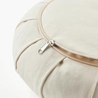 Myga Zafu Yoga Meditation Cushion with Washable Cover - Floor Cushion Pillow with Natural Buckwheat Filling - Soft Round Cotton Design for Meditating or Pranayama Exercises
