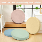 Juexica 4 Pcs Extra Thick Flexible Seating Floor Cushions Assorted Colored Pillow Floor Cushions for Classroom Soft Flexible Seating for Kids Learning Sitting Daycare School Chair (Boho Colors)
