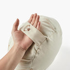 Myga Zafu Yoga Meditation Cushion with Washable Cover - Floor Cushion Pillow with Natural Buckwheat Filling - Soft Round Cotton Design for Meditating or Pranayama Exercises