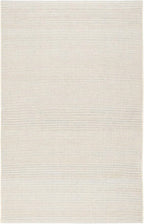 Dash & Albert Haverhill French Blue Handwoven Cotton Rug, 9.5 X 13.5 Feet, Blue/Ivory Solid Pattern