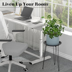 SUEH DESIGN Plant Stand Indoor, Metal Plant Stand Round Plant Table Heavy Duty Plant Stool Tall Flower Pot for Indoor Outdoor Home Decor, 1 Pack Tall