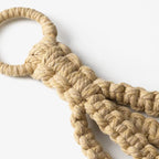 Navaris Macrame Plant Hangers (Set of 5) - Macrame Plant Hanger Set Cotton Pot Holder for Hanging Plants Indoor Outdoor - Pack with 5