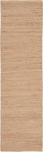 Nourison Home Natural Jute Natural 2'3" x 12' Area Rug - Easy Clean, Non Shedding, Bed Room, Living Room, Dining Room, Kitchen (12' Runner)