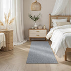 Runners Area Rug for Hallways 2x6 Feet Grey Washable Kitchen Runner Non Slip Hall Runners Entryway Runner Rugs Floor Carpet for Indoor Backdoor Bedroom Kitchen