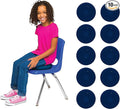 BouncyBand Wiggle Seat, Blue, 10-Pack – Small 10.75” D x 2.5” H Wobble Cushion for Kids Aged 3-7 – Sensory Tool Promotes Active Learning & Improves Productivity – Includes Pump for Easy-Inflation