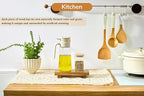X-Small 8.5" Acacia Wood Riser Pedestal Stand, Farmhouse Bathroom and Kitchen Sink Decor, Decorative Wood Tray for Counter, Soap Dish Holder, Vanity Tray (XS: 8.5" x 4.0" x 1.57")
