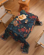 Erke Chair Recliner Cover Boho Throw Blanket Hippie Living Room Decor Wall Hanging Tapestry Outdoor Picnic Camping Rug Mattress Beach Towel Sofa Furniture Slipcover Bohemian 50”x70” The Sunset Coral