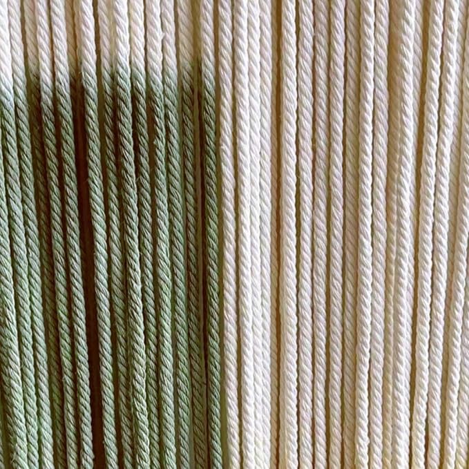 Sdjazl Woven Boho Macrame Wall Hanging Home Decor Tapestry Dip-Dyed Large Modern Handmade Colorful Mountain Landspace for Living room (khaki)