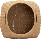 Household Essentials Paper Rope Basket with Handles, Natural