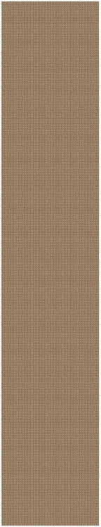 EARTHALL Runner Rug 3x18 Ft Washable Runners for Hallways Extra Long Woven Non Slip Entryway Runner Braided Kitchen Runner Indoor Outdoor Carpet Runners for Hotels, Officel, Stair, Orange/Tan/Brown