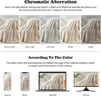 NEWCOSPLAY Super Soft Queen Blanket Linen Premium Silky Flannel Fleece 3D Ribbed Jacquard Lightweight Bed Blanket All Season Use (Linen Ribbed, Queen(90"x90"))