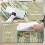 KIMODE Kitchen Mats for Floor Anti Fatigue 20"x47"+20"x32", Farmhouse Kitchen Rugs Sets of 2, Colorful Rugs for Kitchen Floor, Memory Foam Standing Mats for Laundry Office Sink Desk