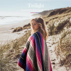 Hydration Nation Authentic Extra Large Mexican Blanket (70"x50") - Handwoven Yoga, Serape- Artisanal Falsa, Beach, Camping, Picnic, Outdoor - Twilight