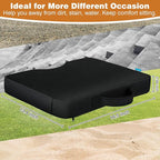 Stadium Seat Cushions for Bleacher, Portable Extra Thick Bleacher Cushion with Handle, Waterproof Stadium Seat Pads for Hard Chair for Baseball Football Outdoor Indoor Events, 2PCS