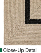 LUMI 9x12 Jute Area Rug for Living Room, Natural Braided Woven Rugs Non Slip, Neutral Carpets No Shedding, Durable for High Traffic, Dining Room, Indoor, Outdoor, Patio