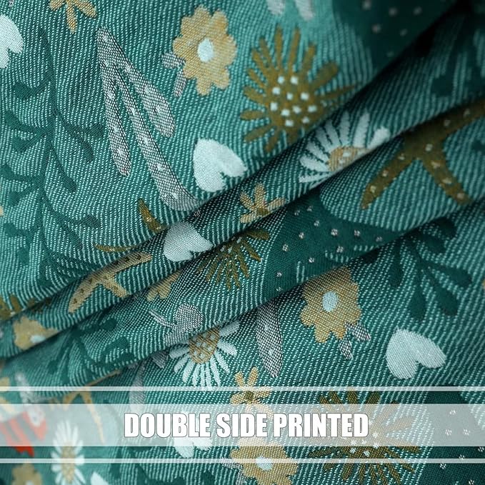 Boho Throw Blanket for Bed 100% Cotton Ultra Soft Rustic Quilt Spring Blanket Floral Farmhouse Decor Bed Blankets,60"x80" All Season Rustic Throw for Sofa Couch Chair