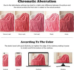 NEWCOSPLAY Super Soft Twin Blanket Coral Pink Premium Silky Flannel Fleece 3D Ribbed Jacquard Lightweight Bed Blanket All Season Use (Coral Pink Ribbed, Twin(60"x80"))