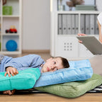 Juexica 8 Pcs Floor Cushions for Kids Floor Pillows Flexible Seating Cushions 3.5'' Thick Flexible Seating Classroom Furniture Meditation Seat Pillows for Home Nursery Yoga Decor(Rainbow Color,Square)