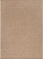 CAMILSON Easy Jute Rug 9x12, Indoor Outdoor Natural Color Fiber Area Rugs for Living Room Patio and Kitchen Rug, Solid Boho Woven Design, Easy-Cleaning, Washable Outside Carpet Alfombras (9 x 12)
