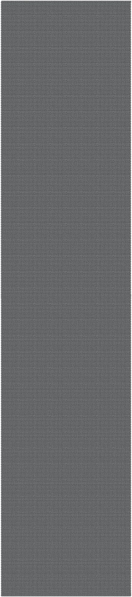 EARTHALL Woven Runner Rug 2.6x12 Ft Washable Runners for Hallways Extra Long Cotton Non Slip Rubber Backed Kitchen Runner Braided Indoor Floor Carpet for Entryway, Hall, Kitchen, Dark Gray