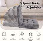 SUPER DEAL 14-Position Folding Floor Chair Gaming Sofa Cushioned Padded Reclining Bed Lounge Couch Seating for Comfy Reading, Reading, Gaming, Relaxing, Watching TV