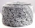 Indian Mandala Pouf Ottoman Cover Cotton Floor Pillow Hippie Boho Decorative Cushion Cover Home Dorm Decor Footstool Bohemian Couch Cover Chair Cover