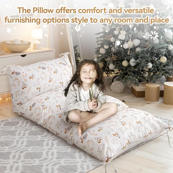 Cushion for Climbing Arch, Rocker Pillow for Toddlers Arch Climber, Floor Lounger Seats Pillow and Cover, Floor Pillow Toddler Nap Mat, Bed Floor Pillow for Kids Boys Girl Gift (Cushion for Rocker)