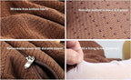 Sigmat Recliner Cushion for Elderly with Memory Foam 20x20x3 Inches Large Square Seat Cushion for Recliner Chair, Floor Pillow, Truck Seat Cushion Camel
