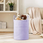 YOUDENOVA Laundry Hamper Basket, Woven 58L Tall Laundry Basket for Blanket Organizer- Clothes Hamper Baby Nursery Hamper for Blanket Storage in Bedroom