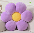 Flower Pillow, Purple Throw Pillows Cute Daisy Decorative Pillow Cushion Seating Home Decorative for Bed, Sofa, Couch