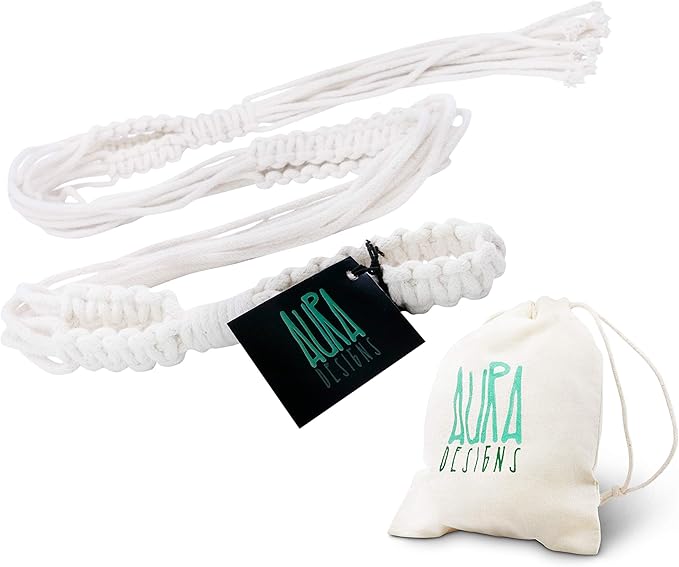 Macrame Plant Hangers Hanging Planter - 4 Pack Indoor or Outdoor Cotton Rope Hanging Plant Holder for Flower Pots - Modern Boho Home Decor, 3 Legs 42 Inch, US Brand