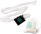 Macrame Plant Hangers Hanging Planter - 4 Pack Indoor or Outdoor Cotton Rope Hanging Plant Holder for Flower Pots - Modern Boho Home Decor, 3 Legs 42 Inch, US Brand