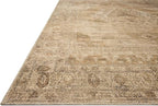 Loloi Amber Lewis Cambria Collection CBR-03 Taupe/Antique Bronze 5'-0" x 7'-6" Area Rug Jute, Neutral, Vintage Style, Antique Tone, Living, Bedroom, Dining, Carpet