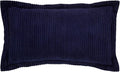Better Trends Jullian Collection is Super Soft and Light Weight in Bold Stripes Design 100% Cotton Tufted Unique Luxurious Machine Washable Tumble Dry, King Sham, Navy