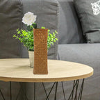 Natural Seaweed Weave Basket Handmade Rattan Vase Tall Plant Holder Container Bamboo Weaving Vase Flower Arranger Dried Flower Boho Home Decoration 11inch A
