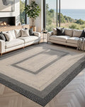 LUMI 4x6 Area Rug for Living Room, Natural Handwoven Rugs Non Slip, Farmhouse Braided Carpets No Shedding for High Traffic, Dining Room, Indoor, Outdoor, Patio