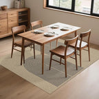Easy Jute Rug 5x7: Indoor Outdoor Natural Boho Area Rugs for Living Room Patio Washable - Farmhouse Neutral Contemporary Carpet Mat for Entryway Bedroom Kitchen Backyard Sunroom Non Slip