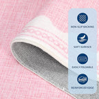 GarveeHome Scalloped Rug