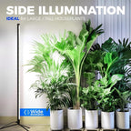 Barrina Vertical Grow Light T10, 42W 5000K, Full Spectrum LED Plant Light for Indoor,Standing Wide Coverage, 4FT Height with On/Off Switch and Tripod Floor Stand