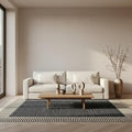 Nuloom Asha Dark Grey/Ivory, 6'7" x 9', Casual, Striped Border, Soft and Cozy, High Traffic, Stain Resistant, Easy Clean, Durable Area Rug for Indoor/Outdoor Patio, Deck, Porch, Garden, Courtyard