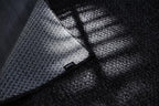CAMILSON Easy Jute Rug 5x7, Indoor Outdoor Dark Gray Black Farmhouse Area Rugs for Living Room Patio and Kitchen Rug, Solid Boho Woven Design, Easy-Cleaning, Washable Outside Carpet Alfombras (5 x 7)