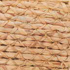 2-Tier Wall Hanging Wicker Water Hyacinth storage baskets Set,Woven Rustic Natural Farmhouse Door Baskets Organizer for decor,Kitchen Pantry, Home Office, Entryway, Bathroom