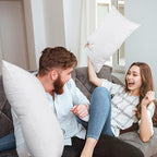 Utopia Bedding 20x26 Pillow Inserts, Set of 2, White – Indoor Decorative Throw Pillows for Bed, Sofa & Couch – Soft, Supportive & Fluffy Cushion Inserts