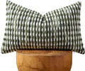 AmHoo Boho Chenille Pillow Cover Decorative Tufted Pillowcase for Couch Bed Sofa Bedroom Living Room Modern 12 x 20-Inch Sage Green