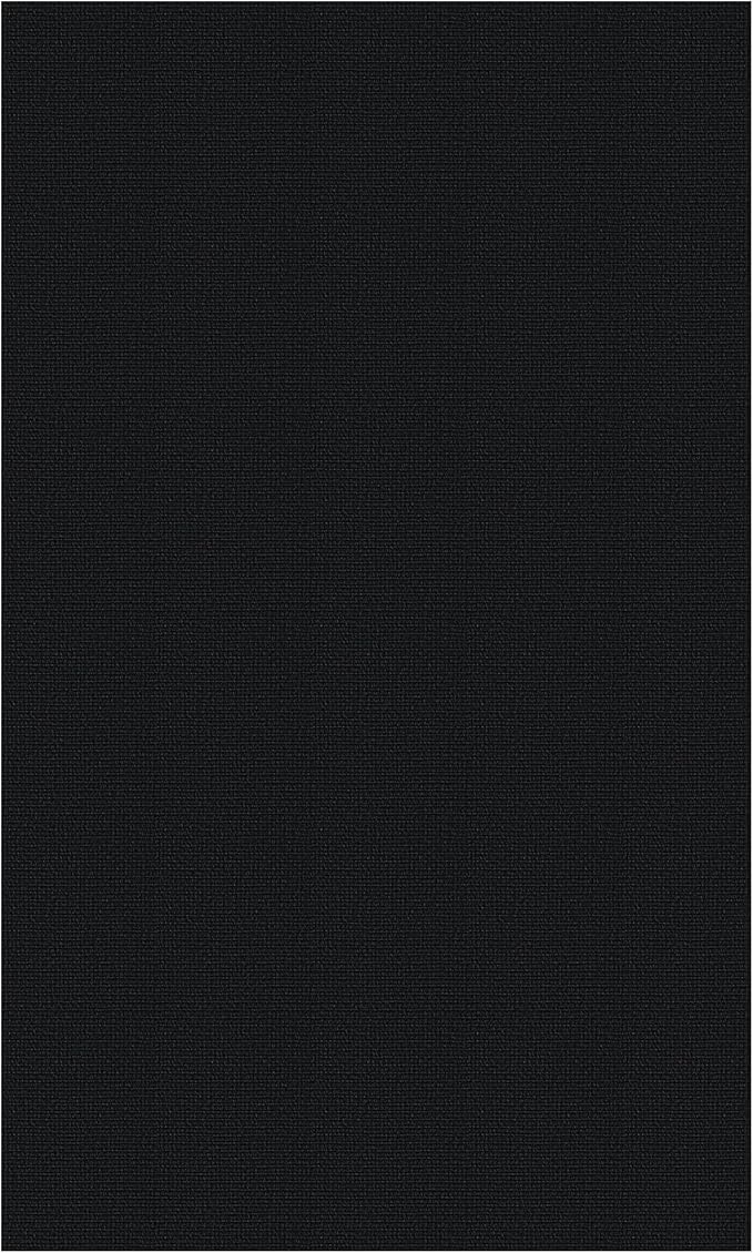 EARTHALL Washable Area Rugs 5x7 Ft Non Slip Living Room Rugs Cotton Rubber Backed Dining Room Rug Braided Bedroom Rugs Indoor Outdoor Floor Carpet for Living Room, Bedroom, Dining Room, Black