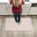 Neutral Rug 20X30 Jute Rug Braided Rug - Earthy Farmhouse Solid Rug - Nautical Area Rug for Entryway or Kitchen, 20" x 30"